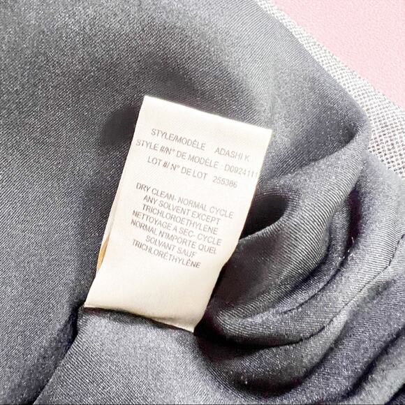 Theory Adashi K Moto Jacket Wool Blend Gray Black Navy Size Small - Picture 8 of 10